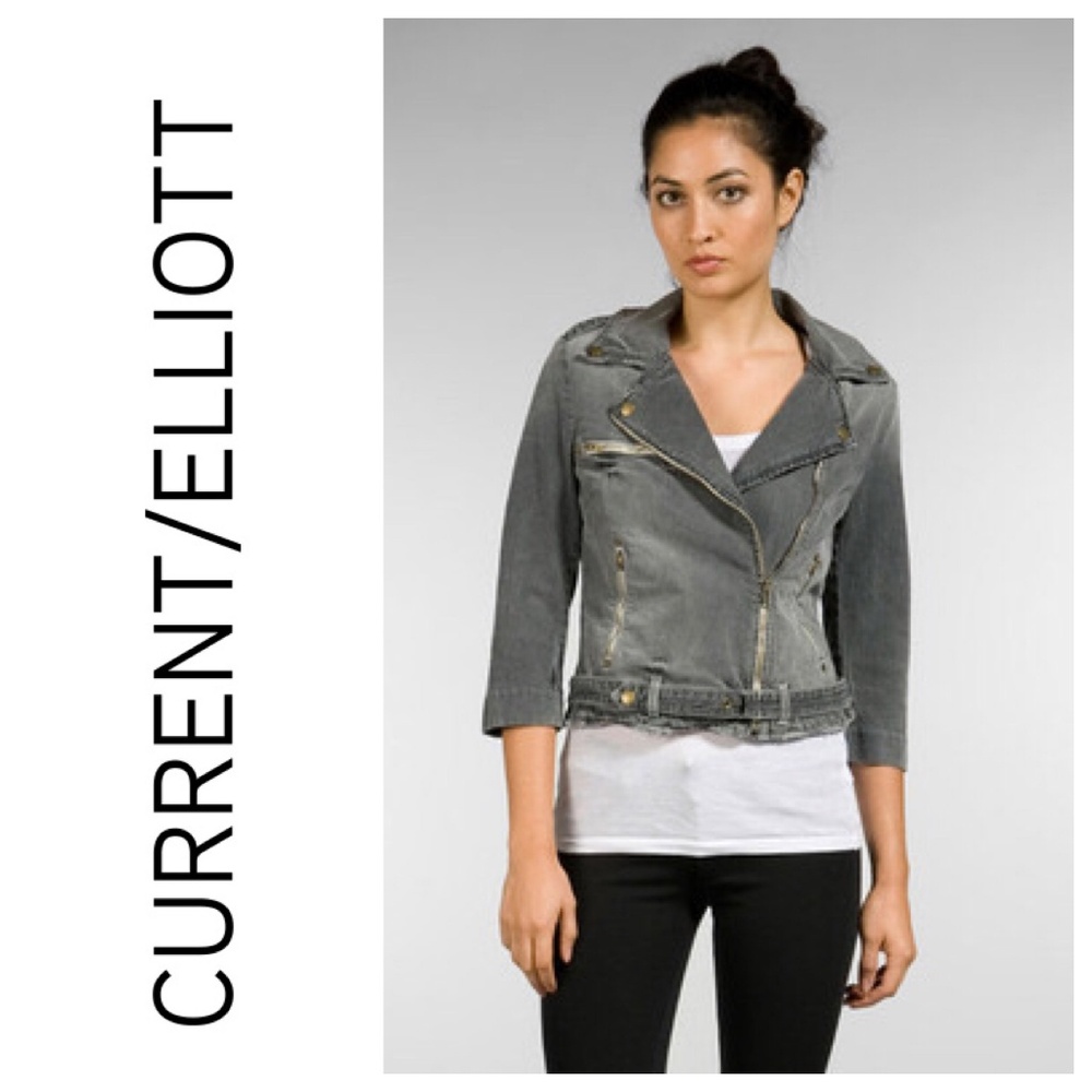 CURRENT / ELLIOTT The Biker Jacket S / 2 - Picture 6 of 6